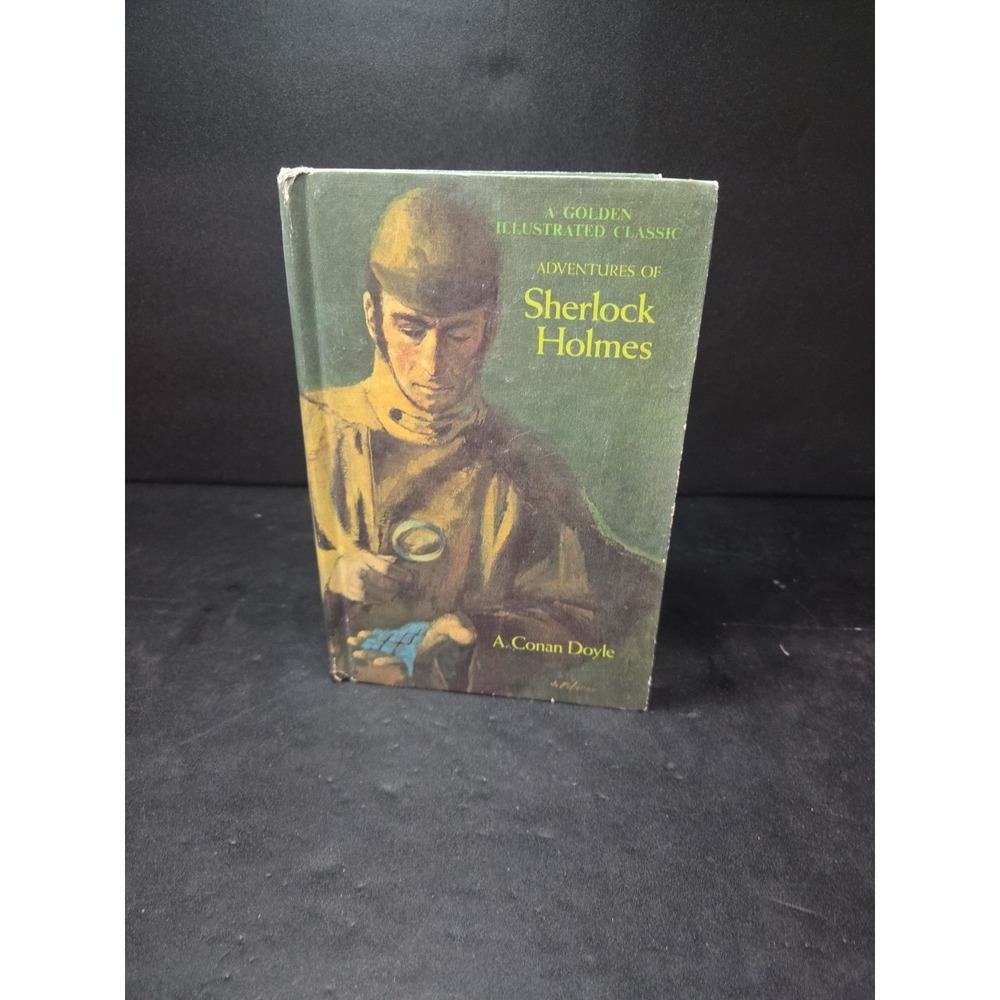 Golden Illustrated Classic Adventures of Sherlock‎ Holmes By Conan Doyle